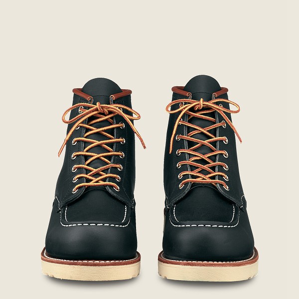 Red Wing Heritage Boots Classic Moc - 6-Inch Portage Læder - Marineblå - Herre 7840-OANWG